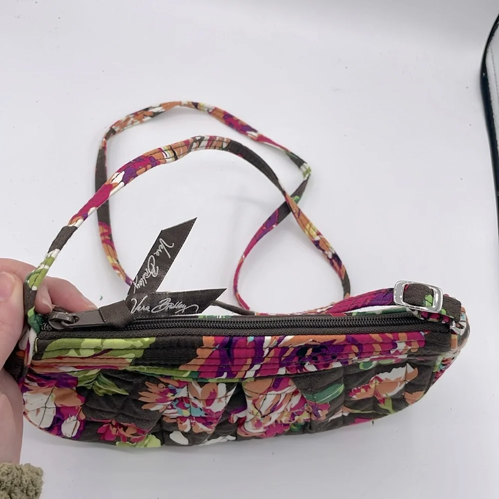Vera Bradley Frannie Rose Cross Body Bag